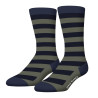 Lot de 6 paires de chaussettes de ville homme rayées modèle A