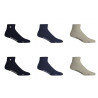 Lot de 6 paires de lowcuts homme unies modèle A126