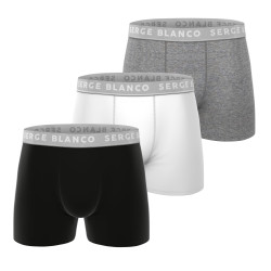 Lot de 3 boxers homme en coton uni Premium