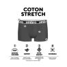 Lot de 6 boxers homme en coton ceinture subli Force