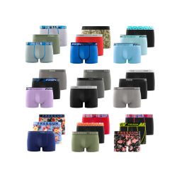 Pack Surprise de 6 Boxers coton homme