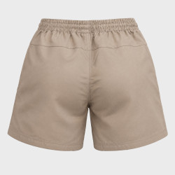 Short de sport homme avec poches zippées et logo thermocollé 484500