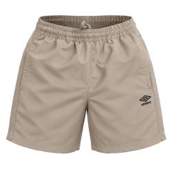 Short de sport homme avec poches zippées et logo thermocollé 484500
