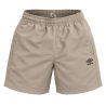 Short de sport homme avec poches zippées et logo thermocollé 484500
