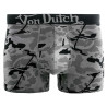 Lot de 2 boxers homme en coton imprimé et uni Concrete