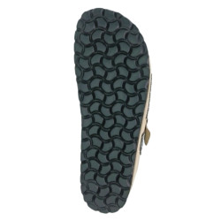 Mules homme dessus cuir avec patchs Vabex