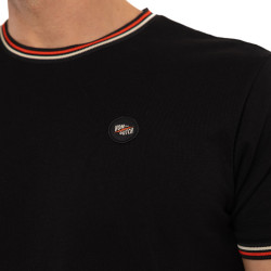 T-shirt homme col rond regular fit en jersey et bords côtes Class