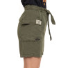 Short long fluide femme en tencel avec broderie Peppebag