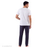 Ensemble pyjama long homme en coton jersey FPW1281