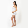 Ensemble pyjama femme caraco et short en coton jersey FPS4269