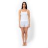 Ensemble pyjama femme caraco et short en coton jersey FPS4269